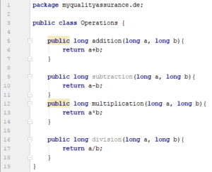 java class